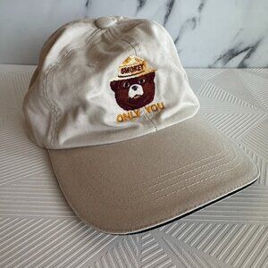 Smokey Bear “Only You” Embroidered Dad Baseball Hat 100% Cotton Campcore